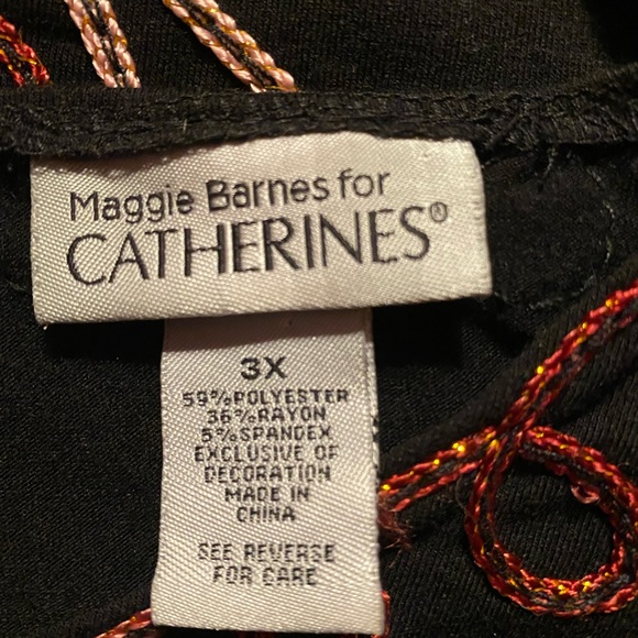 Plus Size A Line MIDI Dress with beautiful decoration. - Picture 5 of 6